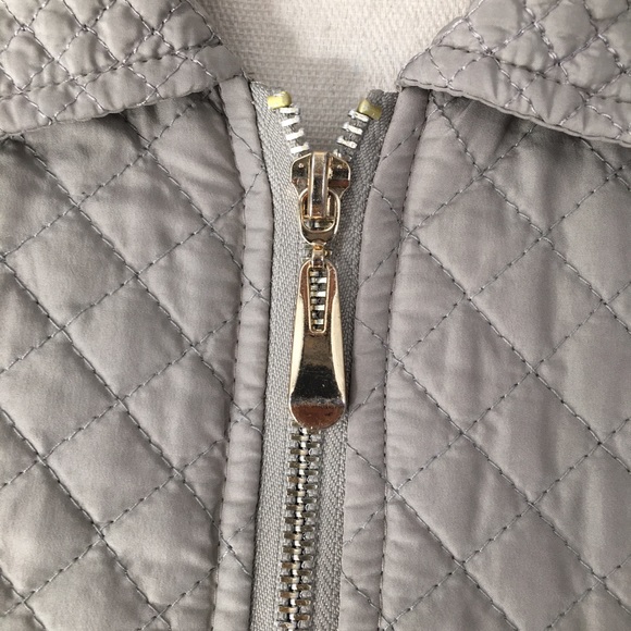 B&H Quilted Jacket, beige, sz M - Picture 8 of 11